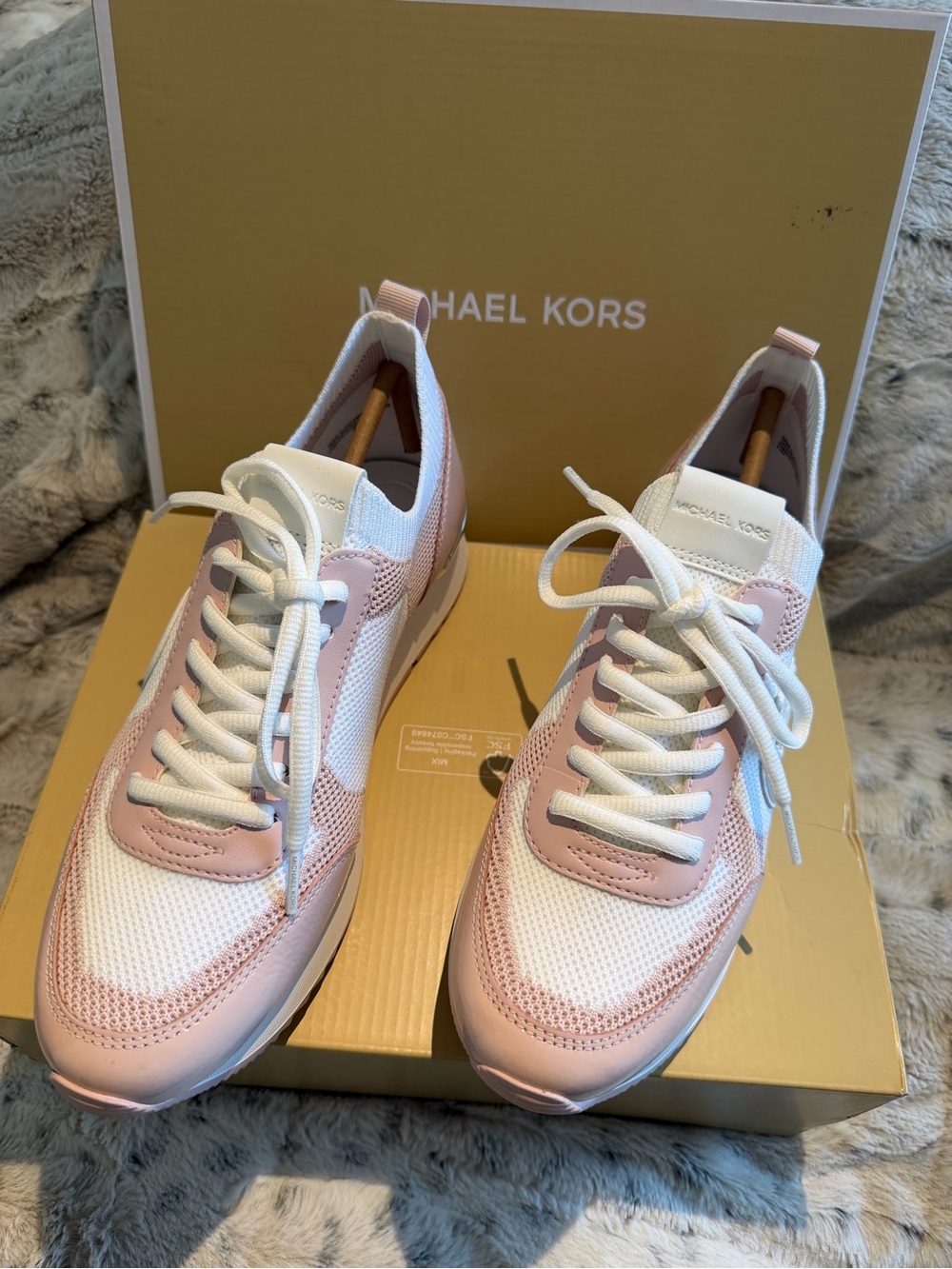 Michael Kors Powder Blush and Women’s Trainers - Size 8.5